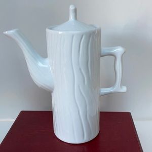 Teapot wood grain Ceramic